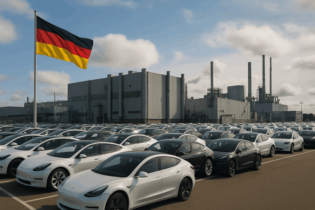 китайские электромобили в Германии