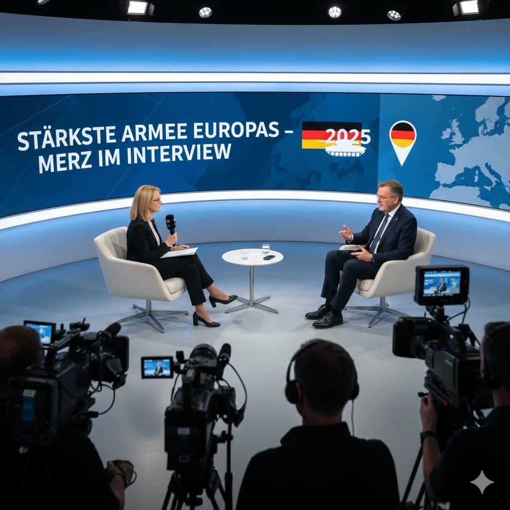 Мерц сильнейшая армия Европы Германия 2025