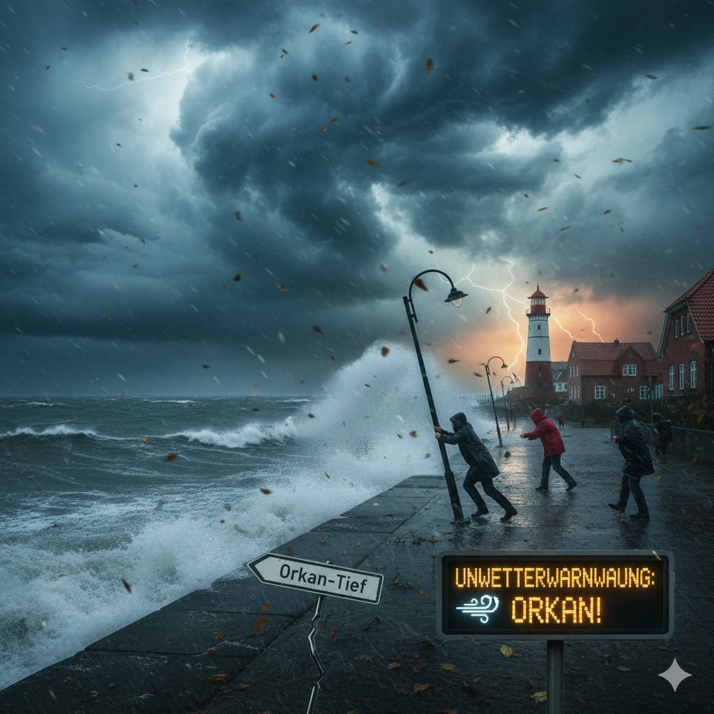 Осенняя погода в Германии