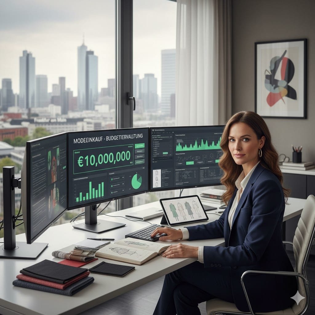 Einkäuferin für Modehandel