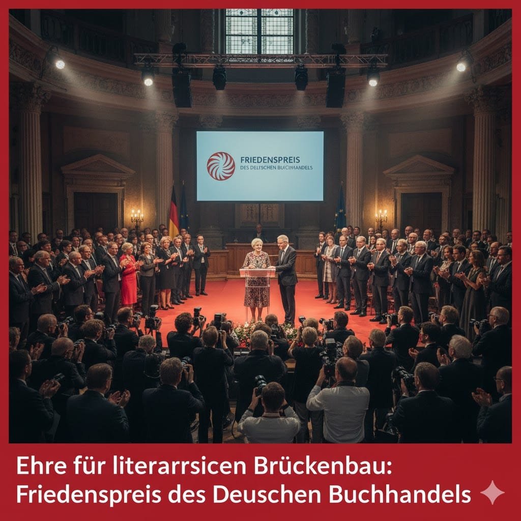 Карл Шлёгель получает Премию мира