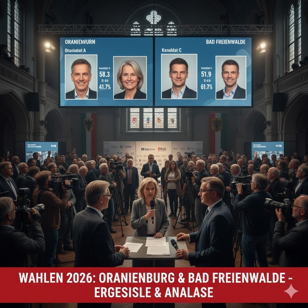 Выборы мэра в Ораниенбурге и Бад-Фрайенвальде: Итоги и кандидаты