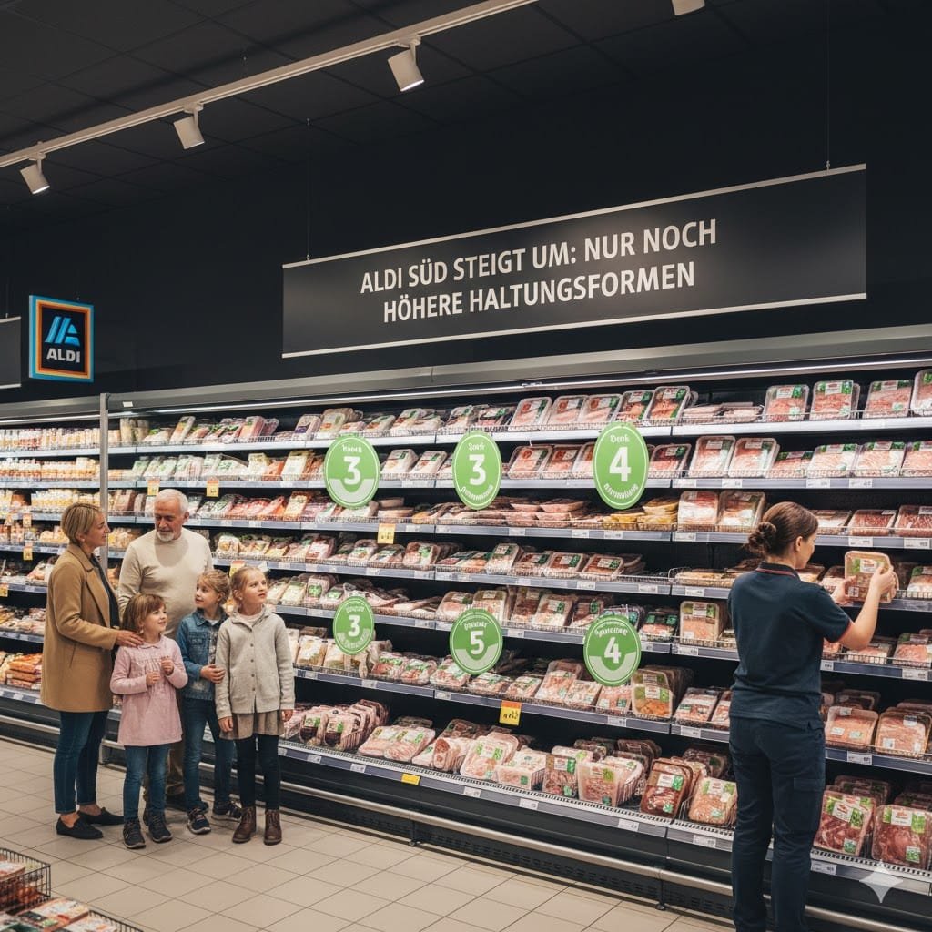 Aldi Süd отказывается от мяса низкого уровня содержания