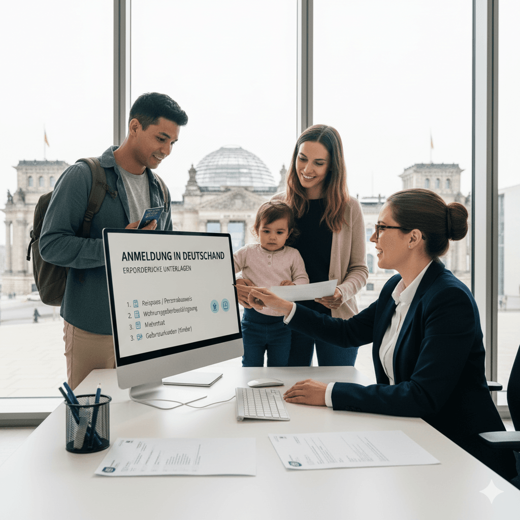 Anmeldung, регистрация по месту жительства в Германии