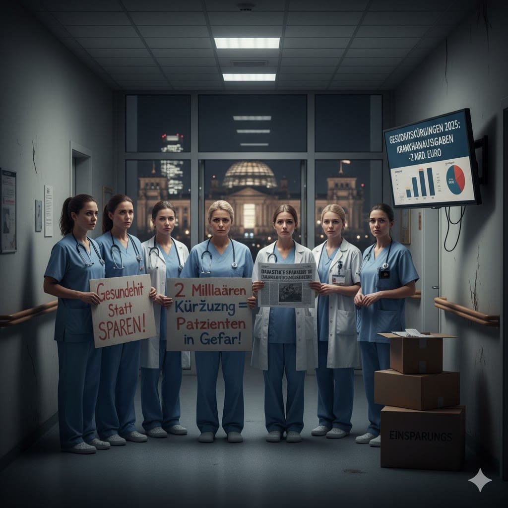 Сокращения в здравоохранении Германия 2025