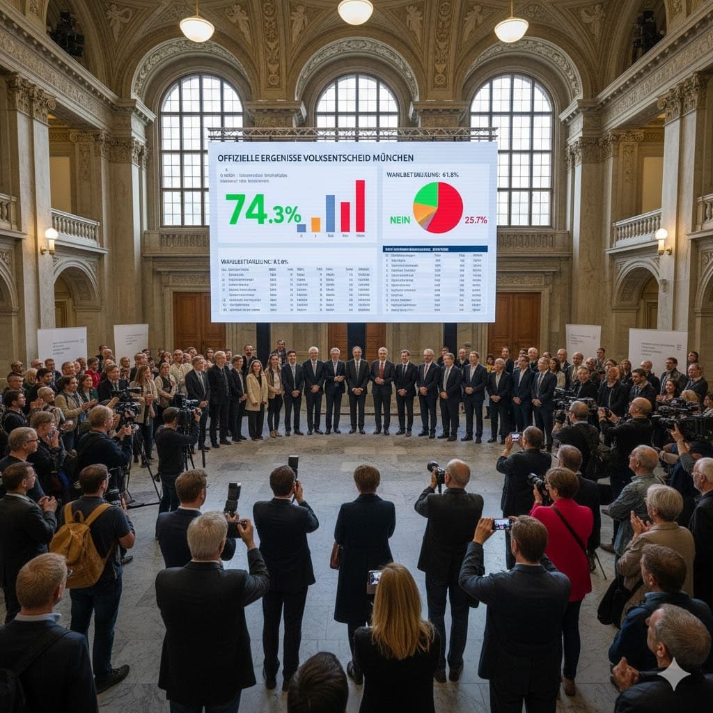 Официальные результаты референдума в Мюнхене: Город готов к Олимпийским играм?