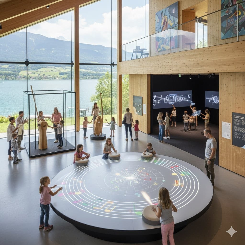 Карл Орф Музей в Диссен: интерактивное пространство для всей семьи