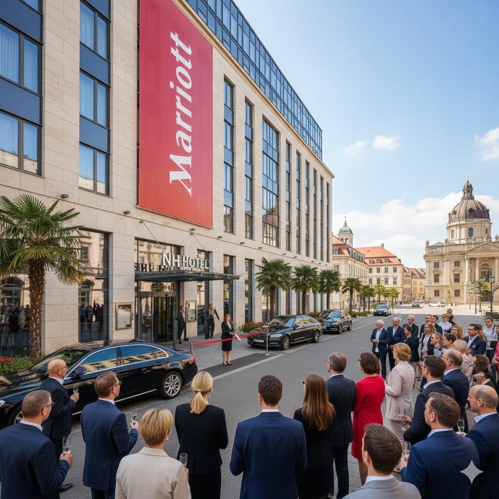 Marriott открывает новый отель в Потсдаме: новая жизнь для бывшего отеля NH