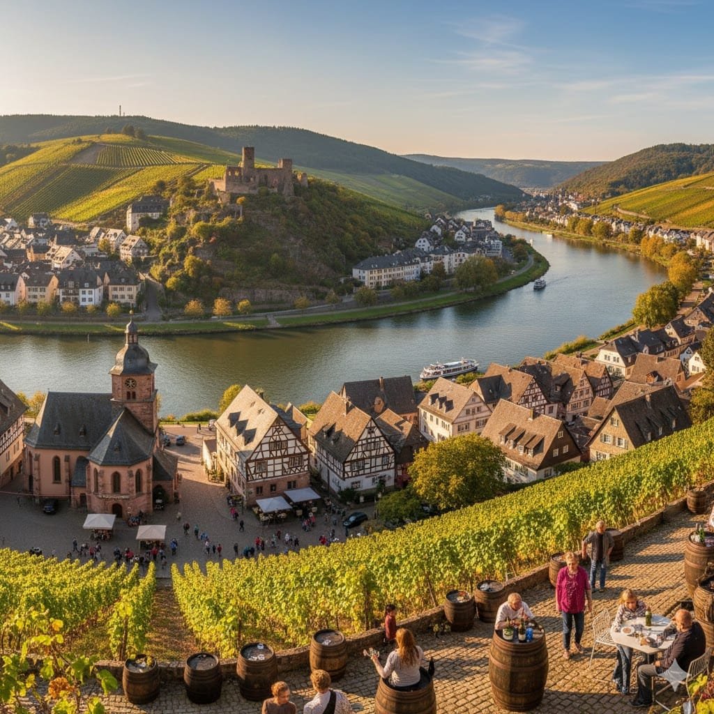 Лучшие винные города Германии: три жемчужины Рейнланд-Пфальца