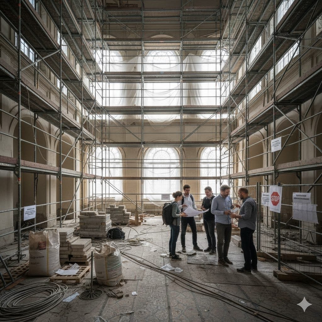 Санкции на ремонт университетов в Берлине: неопределенность и задержки