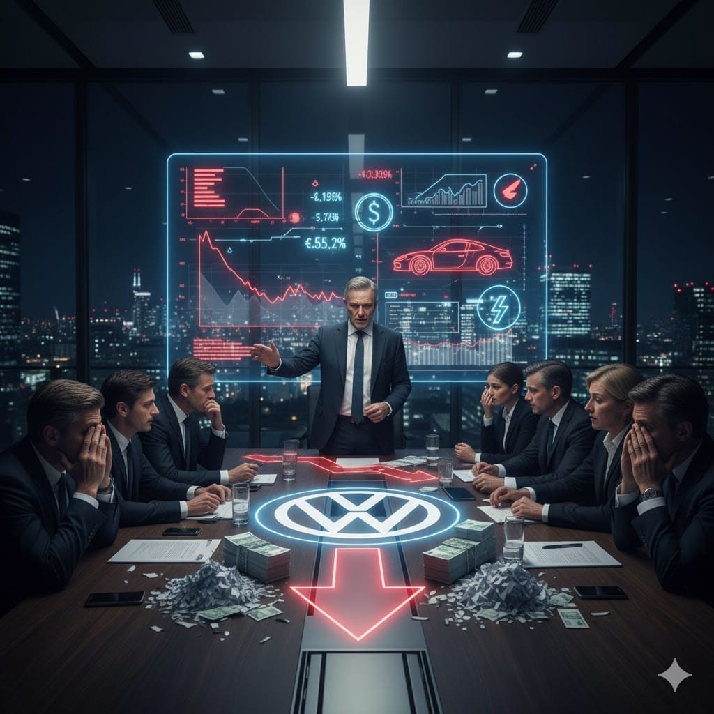 Volkswagen фиксирует миллиардные убытки: проблемы с Porsche и пошлинами