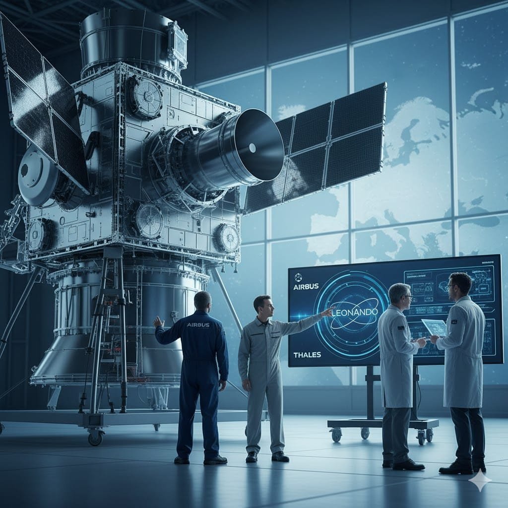 Европейский спутниковый концерн: Airbus, Leonardo и Thales объединяются для создания нового проекта