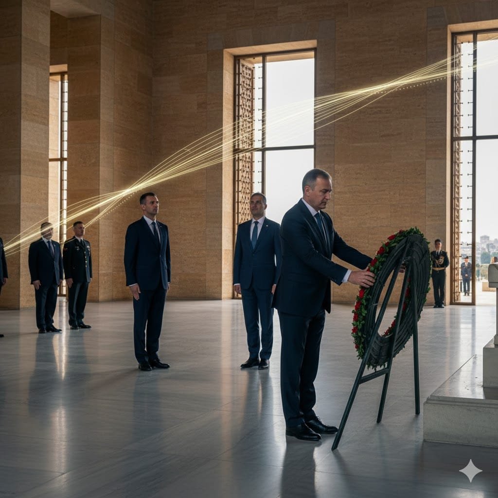 Мерц возлагает венок на мавзолей Ататюрка: Влияние его идей сохраняется до сих пор