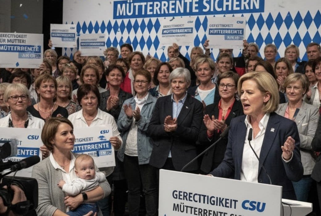Мюттерренте: CSU защищает от критики и требует справедливости для матерей