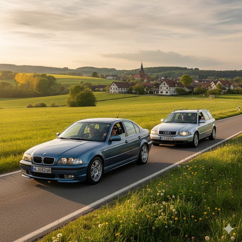 **SEO-заголовок:** Youngtimer в Германии: Популярность VW Golf 4, BMW 3er и Audi A4 на дорогах