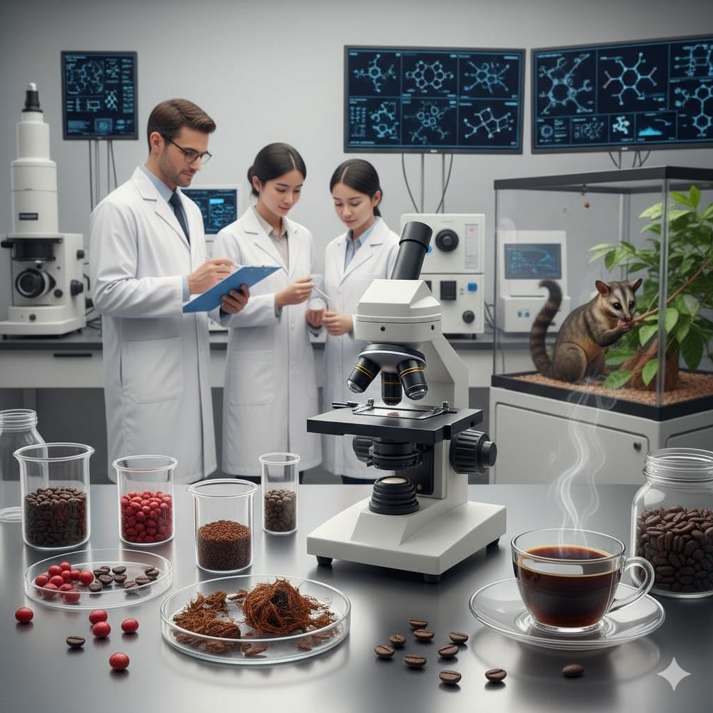 **SEO-заголовок:** Копи Лювак: кофе из экскрементов пальмовой циветы в центре научных исследований