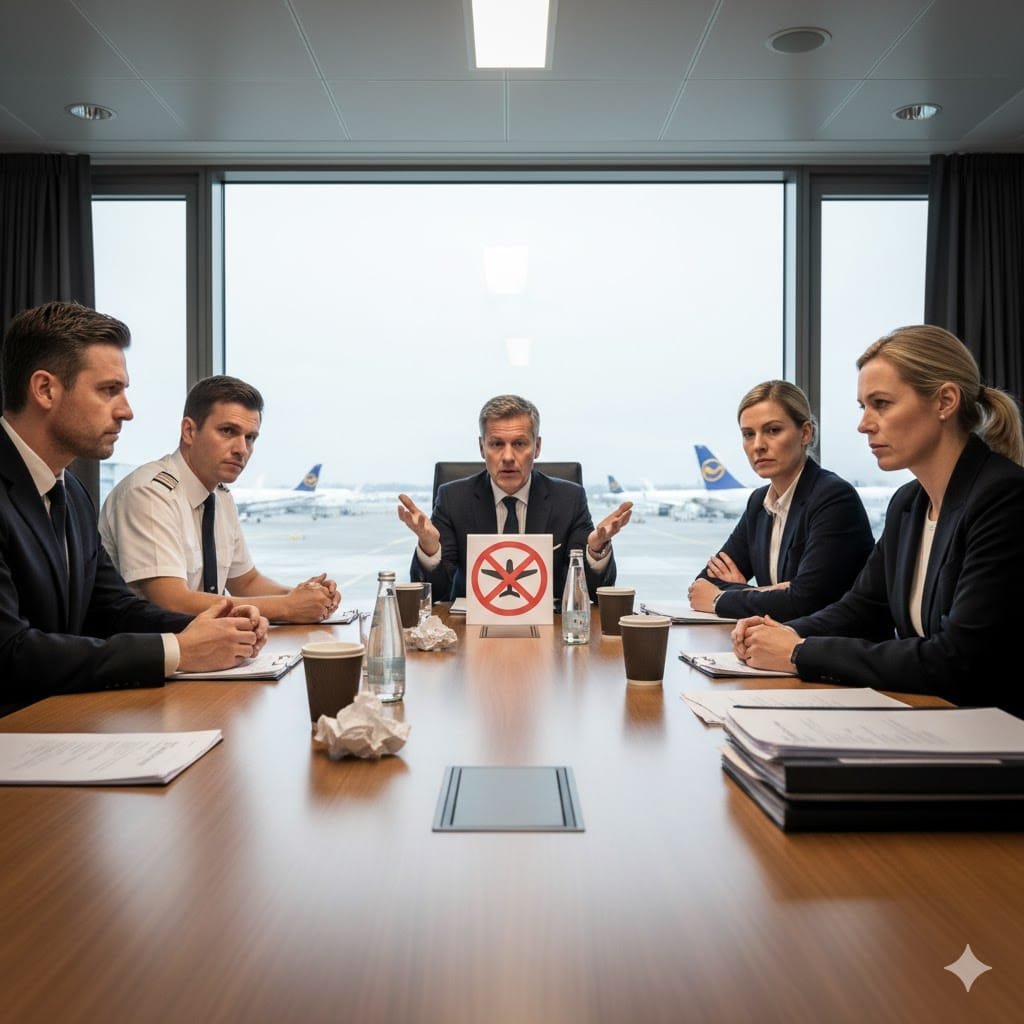 Страйк пилотов Lufthansa