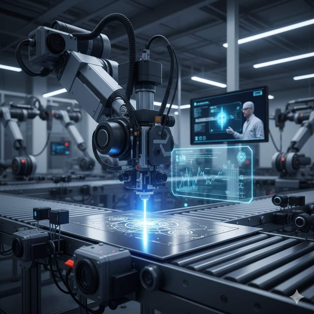 **SEO-заголовок: Искусственный интеллект в производстве: лазер, который сам себя корректирует**