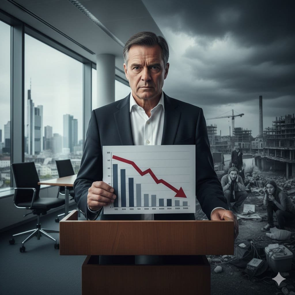  Экономический спад в Германии: 