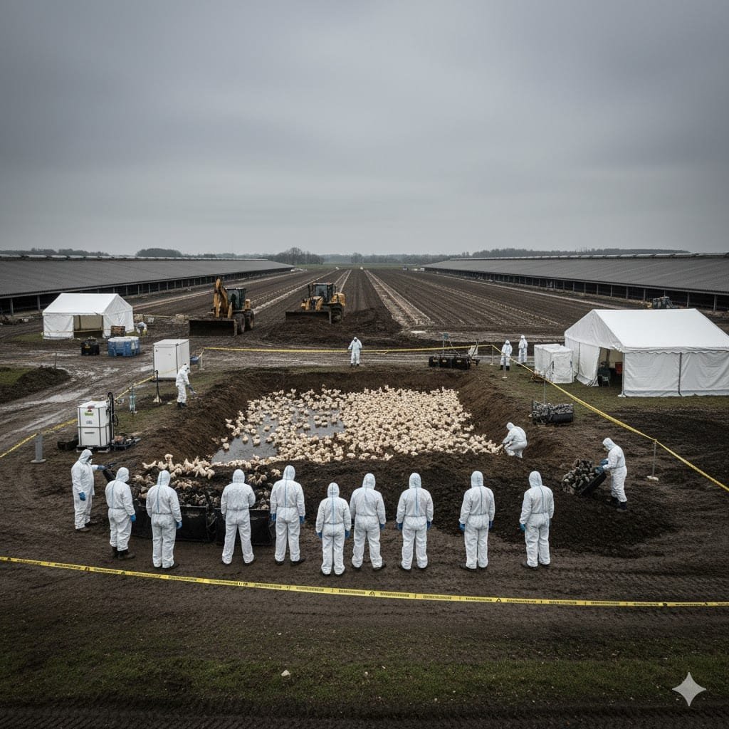 **SEO-заголовок: Птичий грипп в Бранденбурге: 130 000 животных должны быть уничтожены**