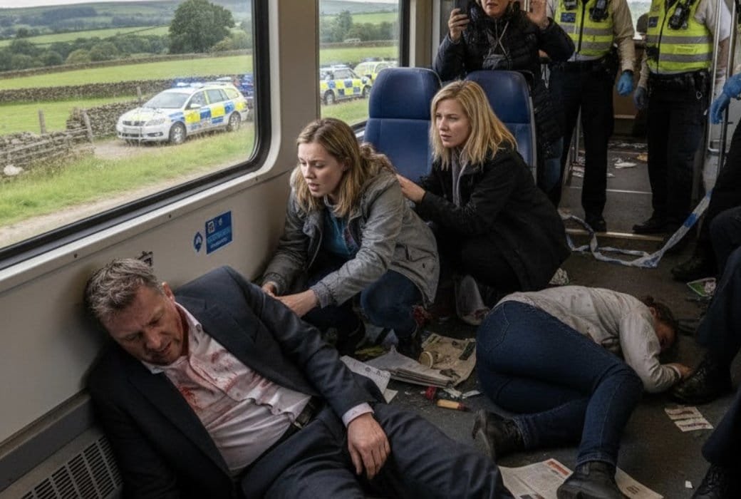 Нападение в поезде Англии: Два человека в критическом состоянии, полиция исключает терроризм