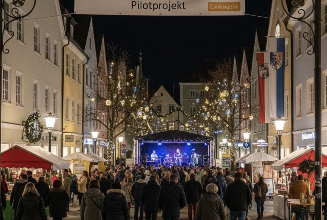Первая долгая ночь покупок в Грёбенцелле: Городской совет дал зелёный свет пилотному проекту