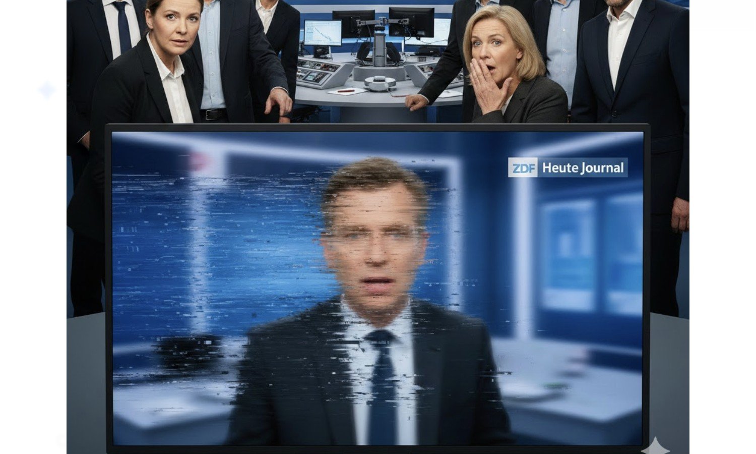 Скандал с использованием KI-видео в ZDF «Heute Journal»