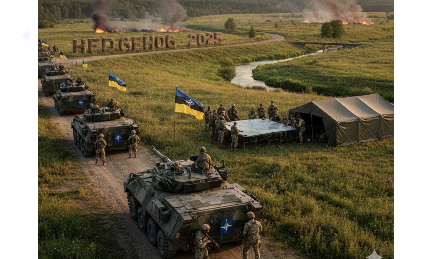 Украина и НАТО: Уроки из учений «Hedgehog 2025»