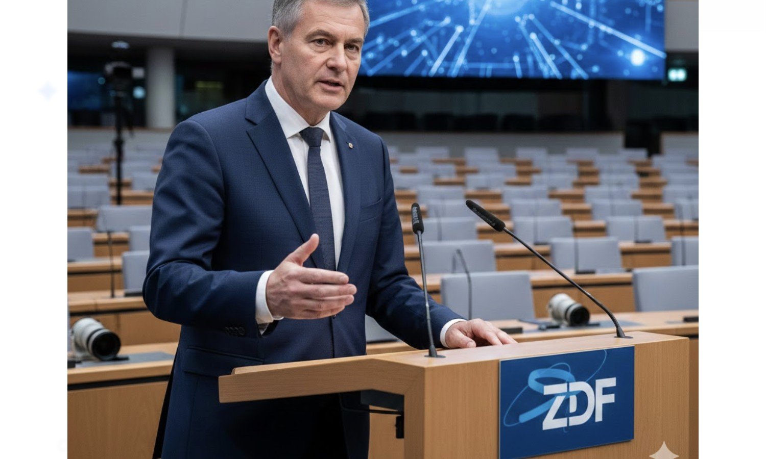 ZDF-Intendant spricht über den Umgang mit KI-generierten Inhalten nach Skandal im „Heute Journal“