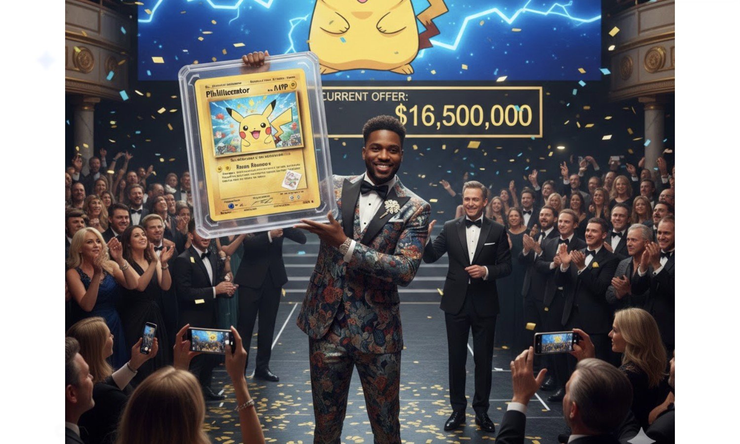 Логан Пол продает свою карту «Illustrator Pikachu» за 16,5 миллионов долларов