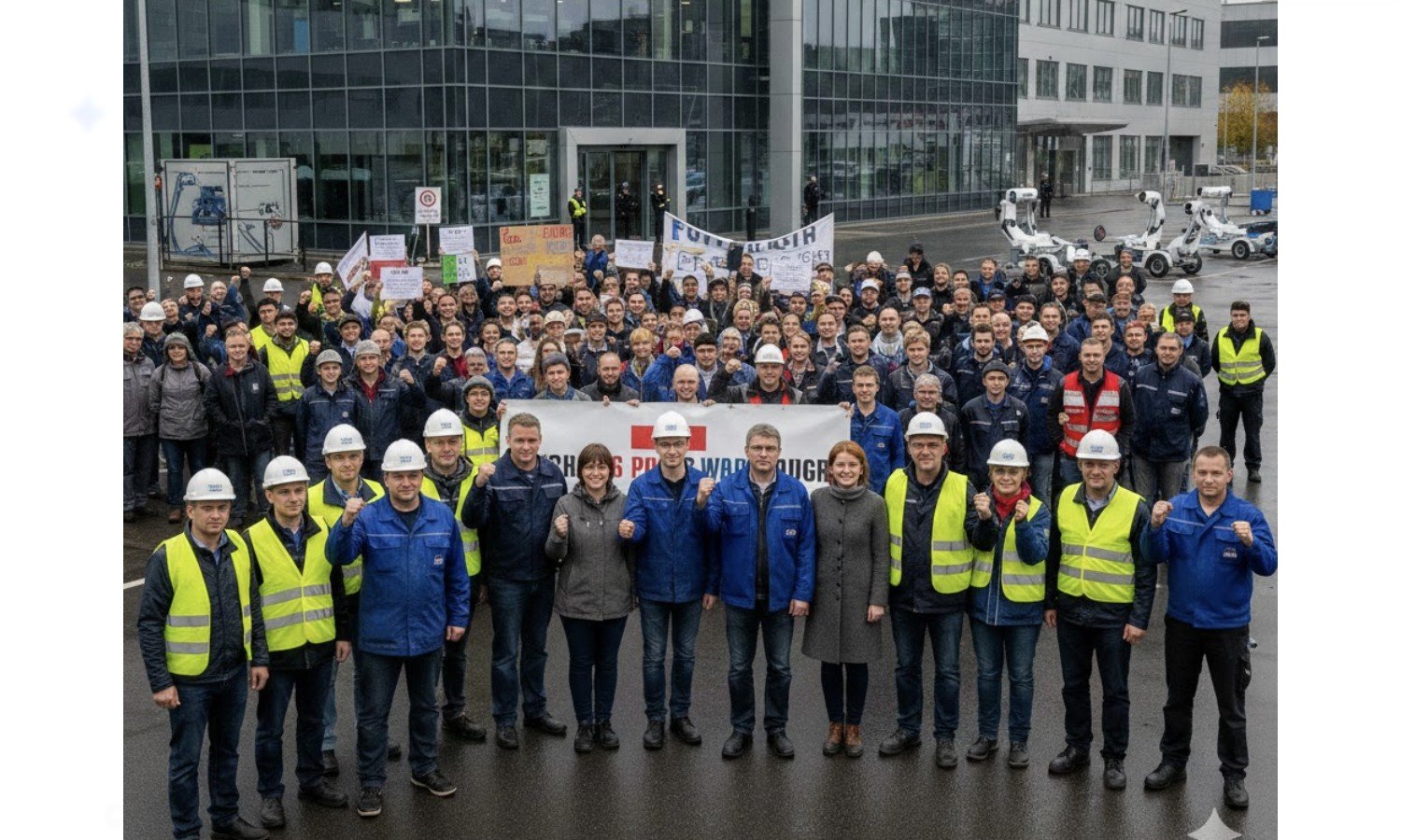 Будущее ZF: Работники борются за свои права на новом заводе в Германии