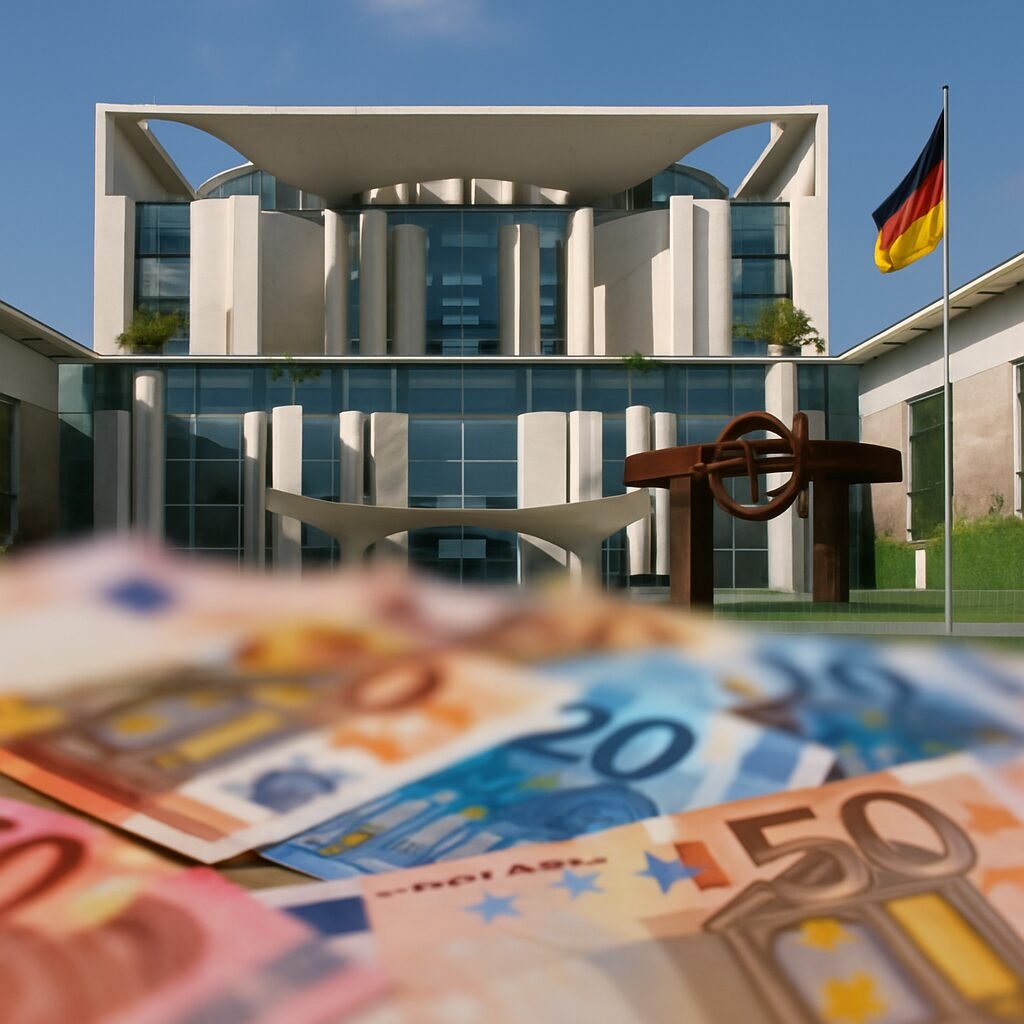 Правительство Германии потратило 95% Sondervermögen не по назначению