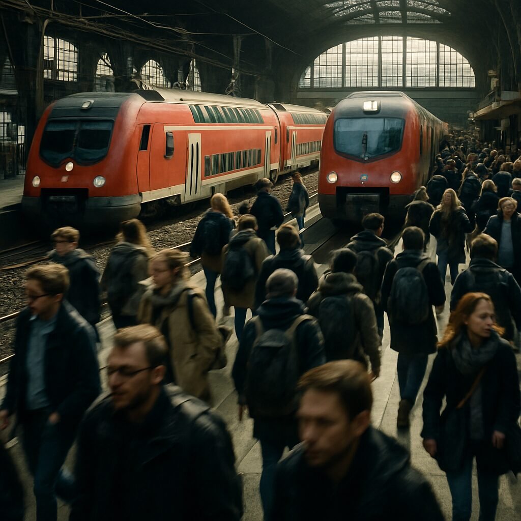 Стрейки на автобусах и поездах в NRW: транспортные сбои продлены до выходных