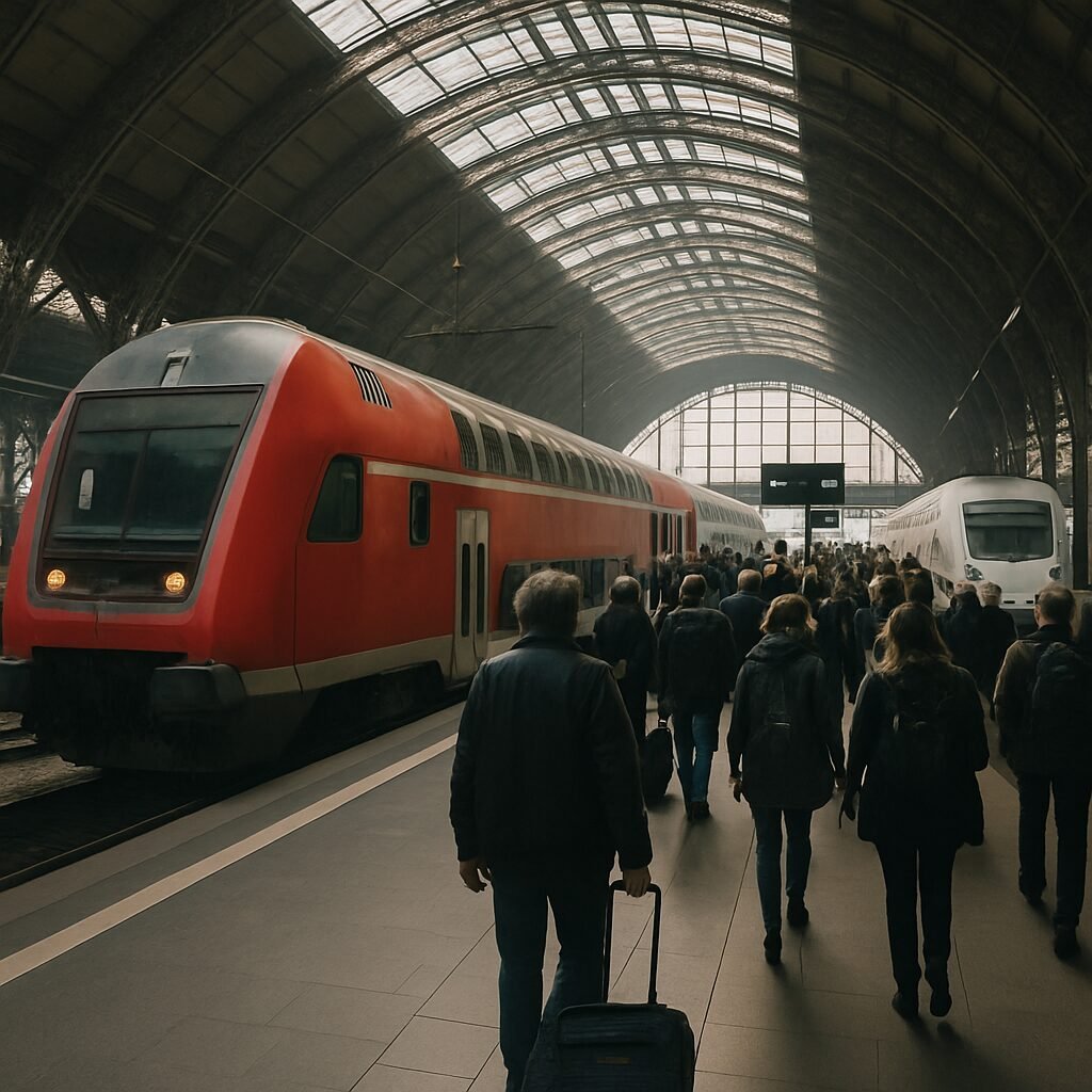 В Германии установлен рекорд пассажиропотока Deutsche Bahn: почему это важно и что это значит