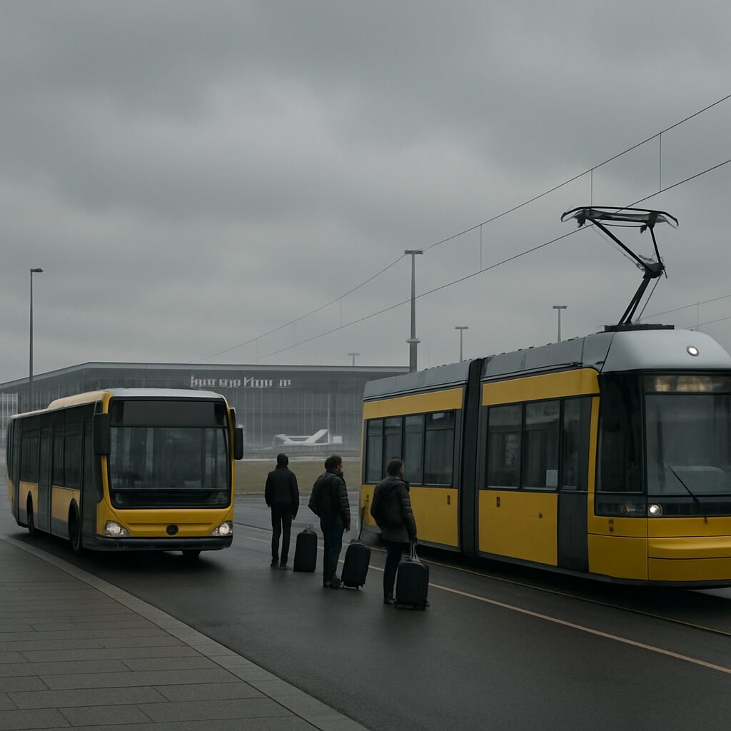 Забастовка Verdi парализует общественный транспорт и аэропорт BER в Германии