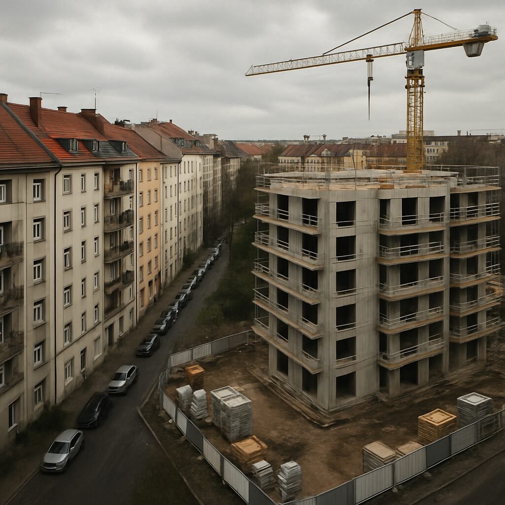 В Германии в 2026 году на 14% выросло число разрешений на строительство жилья: что это значит