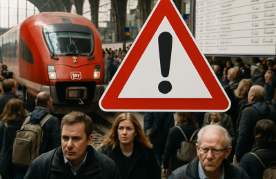 Массовый сбой Deutsche Bahn в Германии: остановлено движение поездов по всей стране
