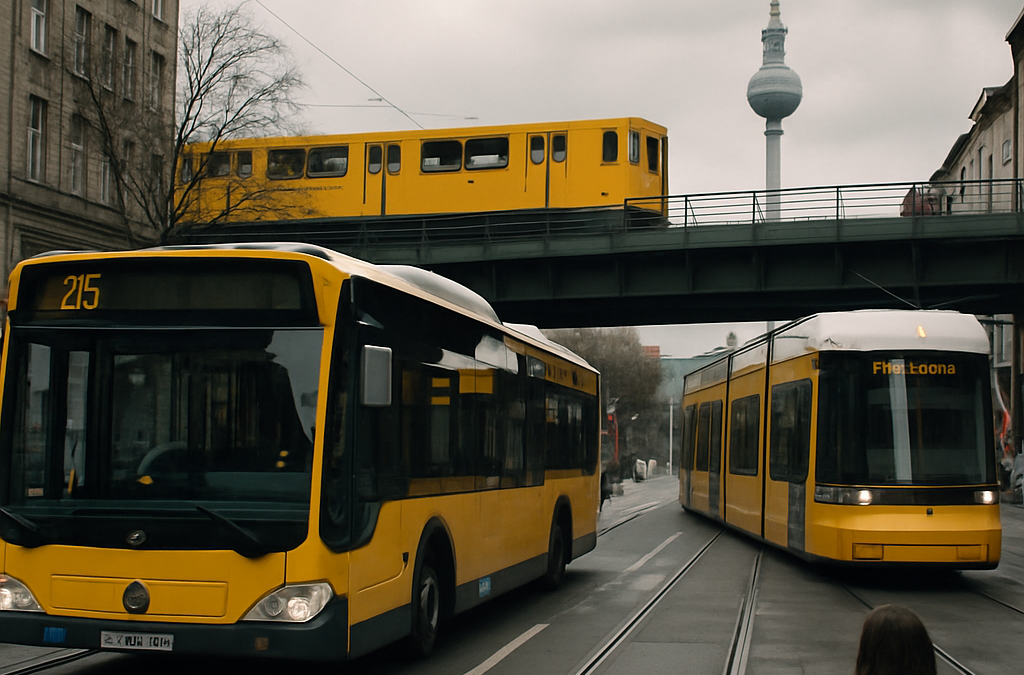 ДТП с автобусом BVG у вокзала Hermannstraße в Берлине: кого затронет ограничение движения