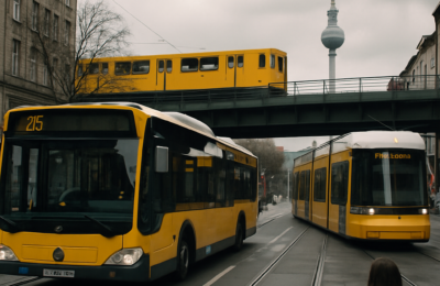 ДТП с автобусом BVG у вокзала Hermannstraße в Берлине: кого затронет ограничение движения