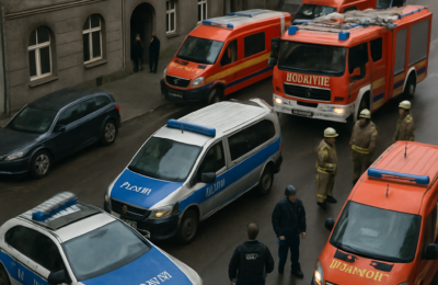 Ложный вызов о нападении в Шпандау спровоцировал масштабную операцию полиции и пожарных в Берлине
