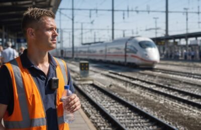 Deutsche Bahn: Bodycams в поездах и проблемы рельсов из-за жары
