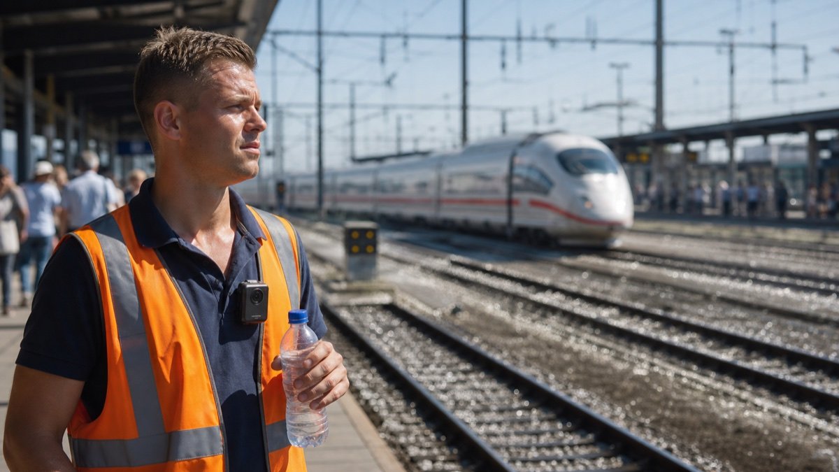 Deutsche Bahn: Bodycams в поездах и проблемы рельсов из-за жары