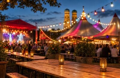 досуг Мюнхен: Мюнхен: Tollwood, фестивали и городские выходные под открытым небом