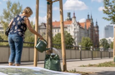 Лейпциг здоровье и безопасность: Лейпциг: «Leipzig gießt» усиливает тему городской зелени в жару