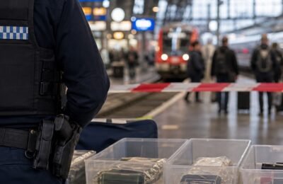 Дрезден Hauptbahnhof: Дрезден Hauptbahnhof: Bundespolizei сообщила о находке оружия
