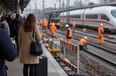 Deutsche Bahn: Deutsche Bahn: Sperrung Nürnberg-Ingolstadt затронет пассажиров ICE