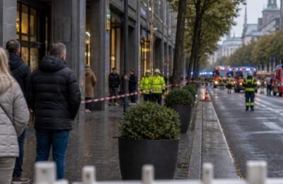Берлин Ku’damm: Берлин Ku’damm: Gasaustritt привёл к эвакуации нескольких домов