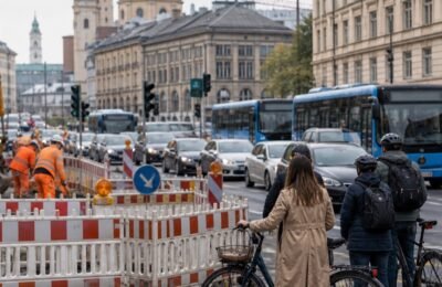 Мюнхен Verkehr: Мюнхен Verkehr: новые Baustellen создают дополнительные пробки