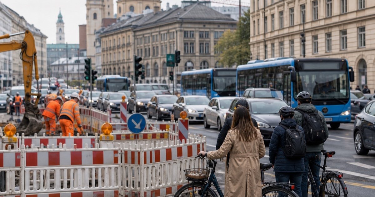 Мюнхен Verkehr: Мюнхен Verkehr: новые Baustellen создают дополнительные пробки Мюнхен Verkehr: Мюнхен Verkehr: новые Baustellen создают дополнительные пробки