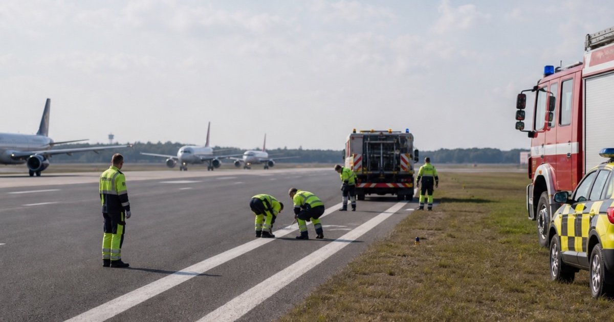 Дрезден транспорт: Дрезден: Flughafen musste очищать полосу после инцидента, рейс отменён Дрезден транспорт: Дрезден: Flughafen musste очищать полосу после инцидента, рейс отменён